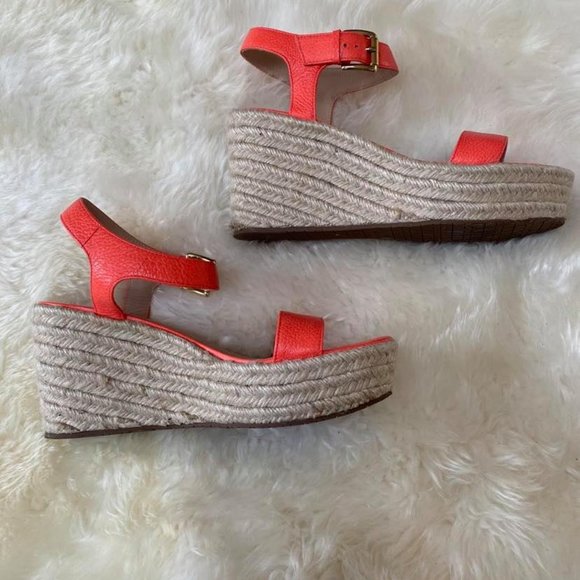 ❣️HP❣️Kate Spade ankle strap platform sandal, 8m - Picture 4 of 9